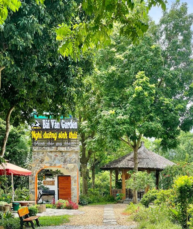 Zahrada ubytování Homestay Bài Văn garden