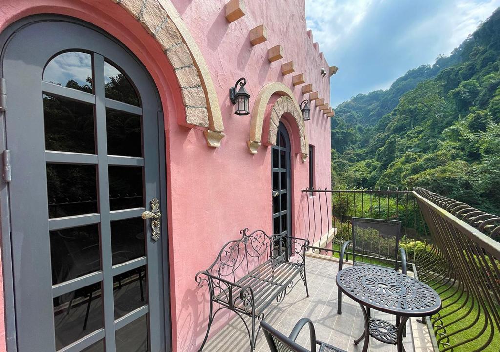 Nespecifikovaný výhled na hory nebo výhled na hory při pohledu z bed and breakfast