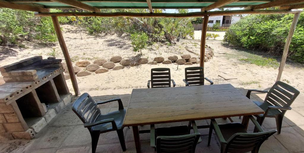 Patio nebo venkovní prostory v ubytování Bay View Lodge