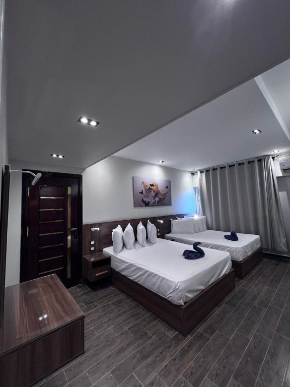 Letto o letti in una camera di Heaven Hostel