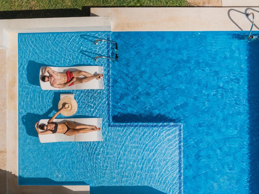 Bazén v ubytování Iberostar Selection Cancún nebo v jeho okolí