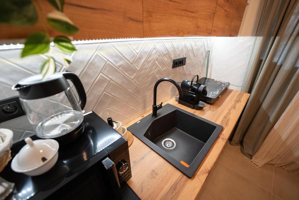 Kaffemaskin og/eller vannkoker på Apartmány V zahradě