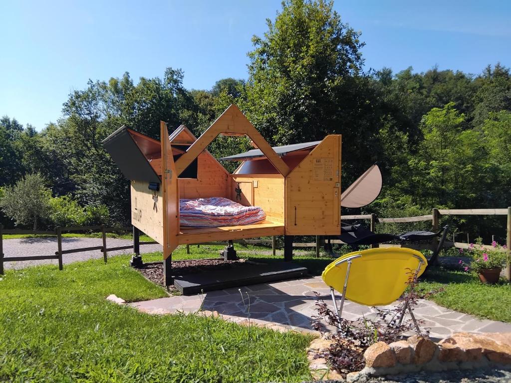 Vonkajšia záhrada v ubytovaní Starsbox Le Moline B&B