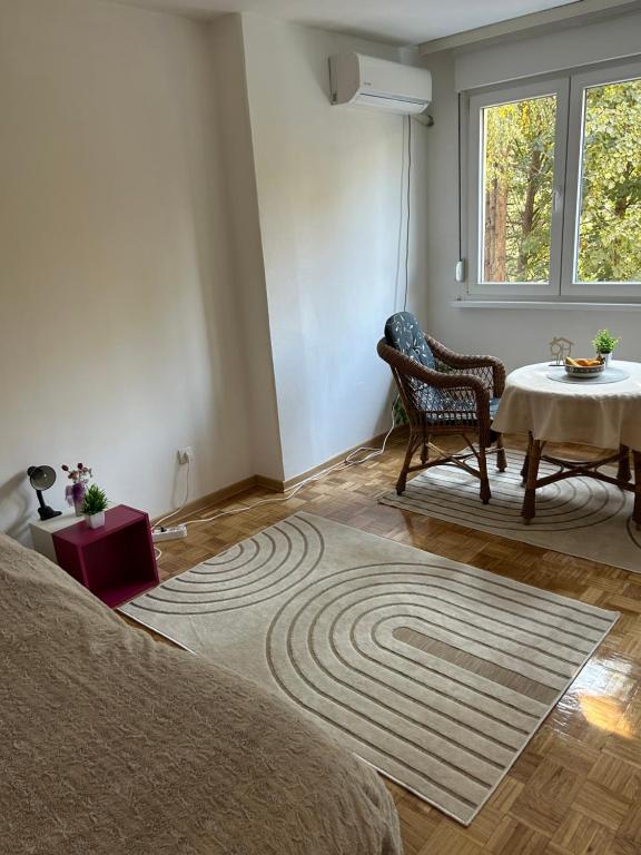 Posezení v ubytování Apartman Tejsi