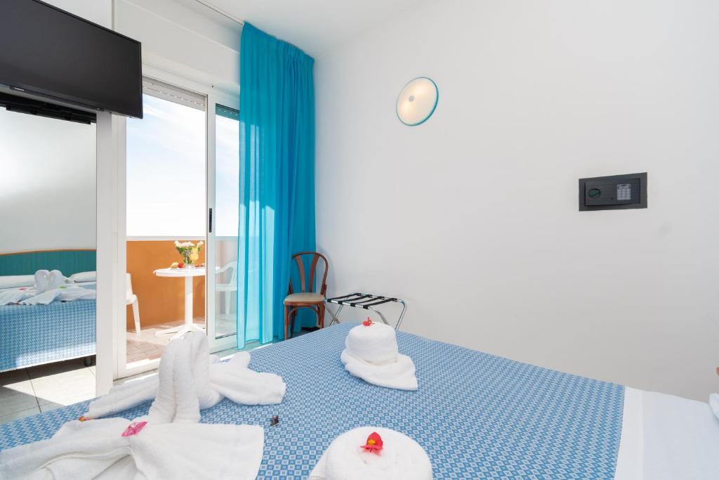 Postel nebo postele na pokoji v ubytování HOTEL BALTIC