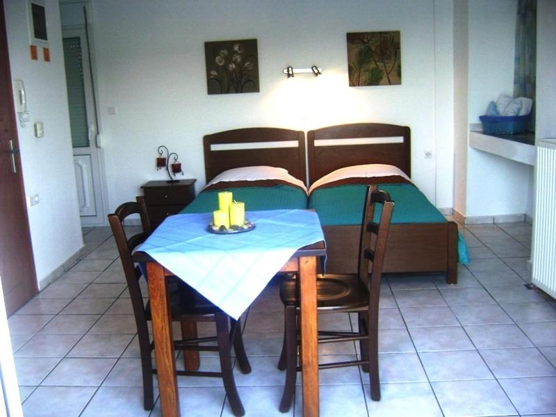 Posezení v ubytování skiathosrooms-appartments for holidays