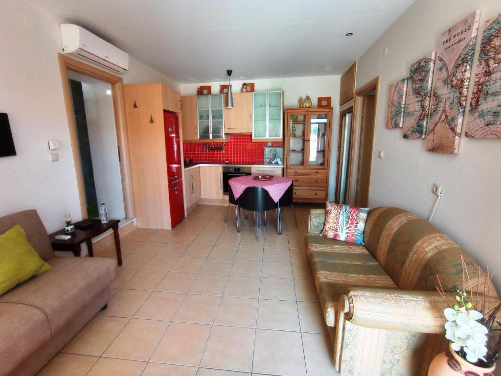 Posezení v ubytování skiathosrooms-appartments for holidays