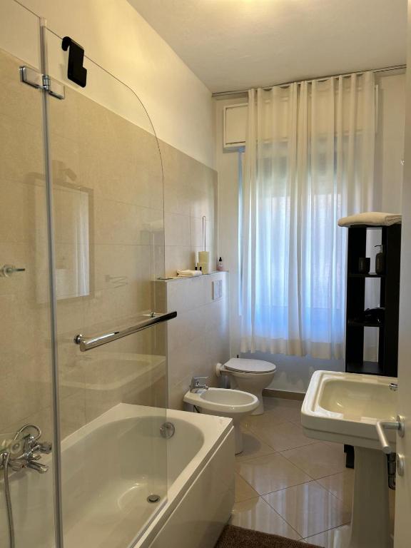 Koupelna v ubytování Comfort Accommodation Room