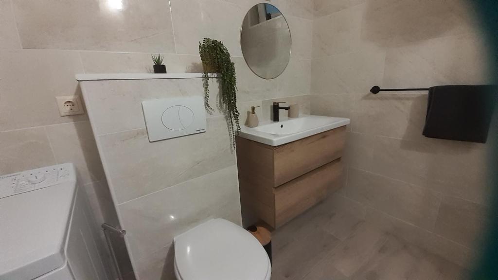 Kúpeľňa v ubytovaní apartmani G&M