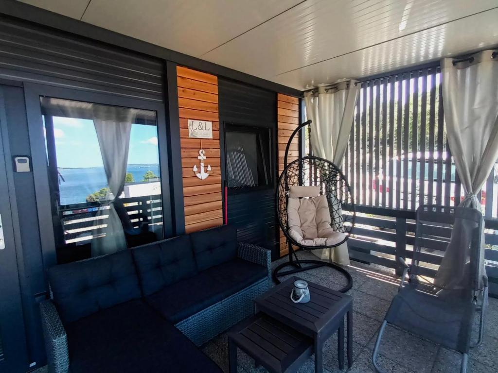 Балкон или терраса в Mobile Home L&L