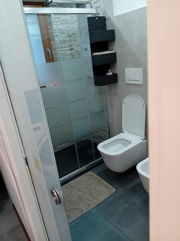 Koupelna v ubytování Casa AgriBon