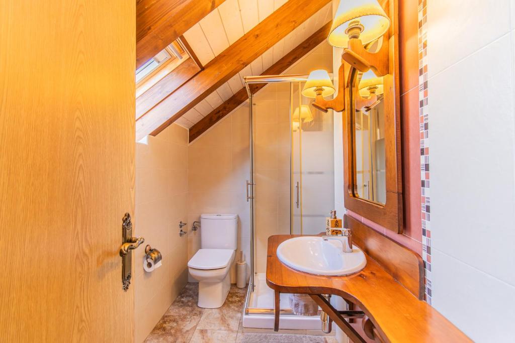 Baðherbergi á Casa El Pajar I y II