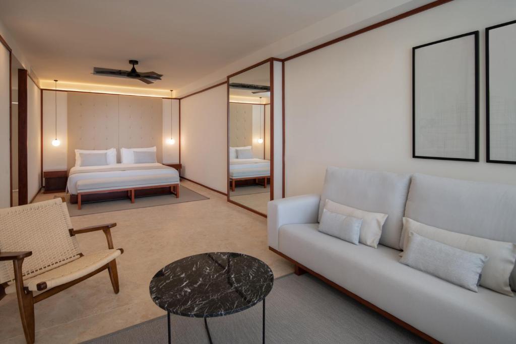Letto o letti in una camera di Live Aqua Punta Cana - All Inclusive - Adults Only
