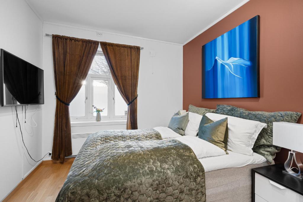 TV a/nebo společenská místnost v ubytování BraMy Apartments The Bucks Villa