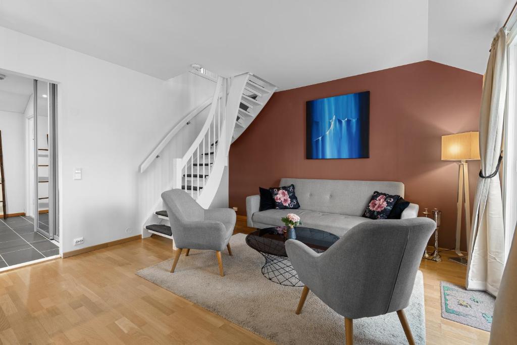 BraMy Apartments The Bucks Villa - Apartamento De Tres Habitaciones Con Vista Al Mar