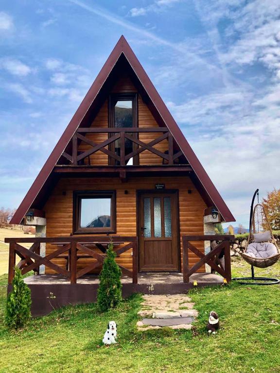 Zahrada ubytování Mountain house Drveni Raj
