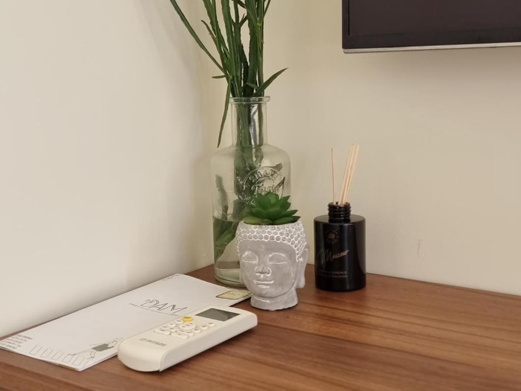 TV a/nebo společenská místnost v ubytování Rooftop Nest