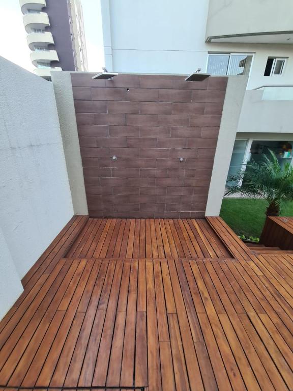 Balkón nebo terasa v ubytování Monoambiente amplio y cómodo Oasis