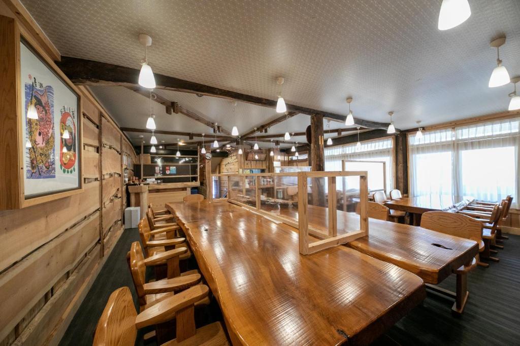 Restaurace v ubytování Hitoyoshi Shinjo no Yado