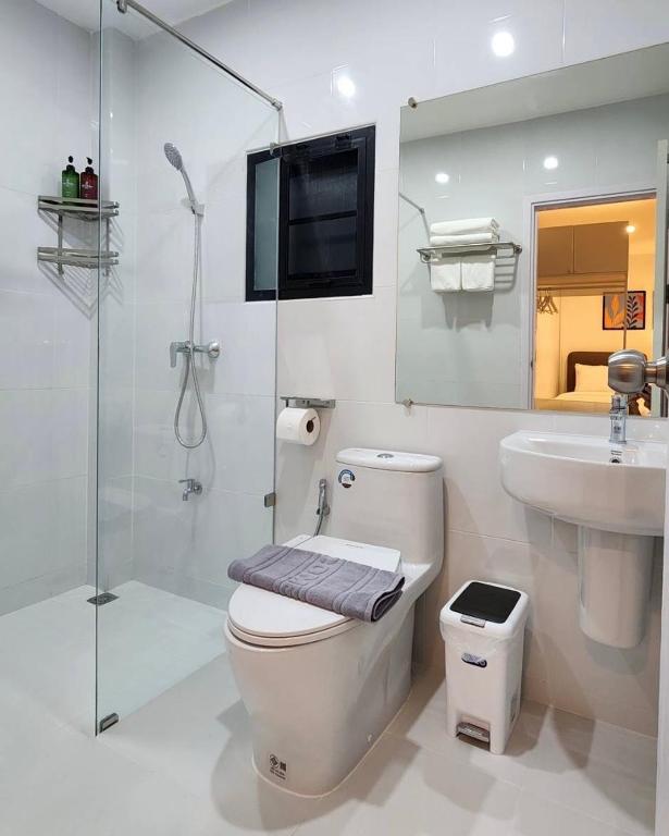 Um banheiro em Sleep Walker Poshtel