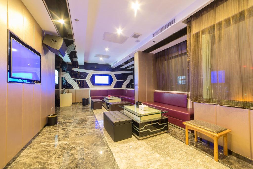 TV a/nebo společenská místnost v ubytování Metropark Hotel Macau