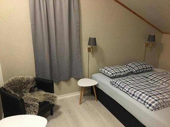 Postel nebo postele na pokoji v ubytování Bed and Breakfast Hadeland