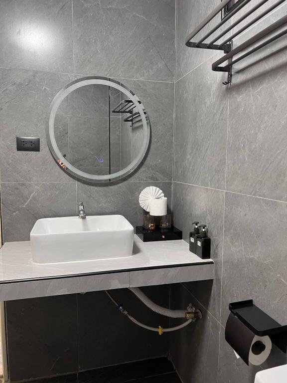 Koupelna v ubytování Baankasemsuk Resort 般咔 深宿