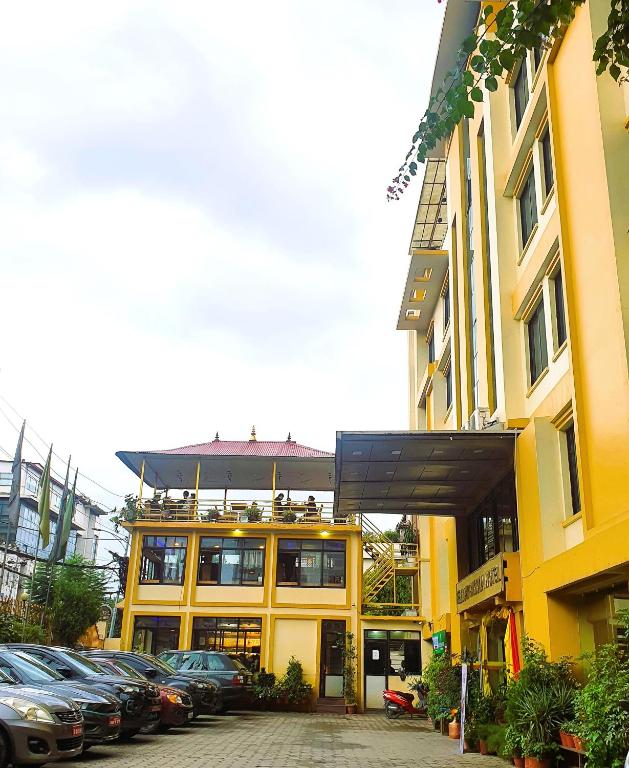 Budova, kde se hotel nachází