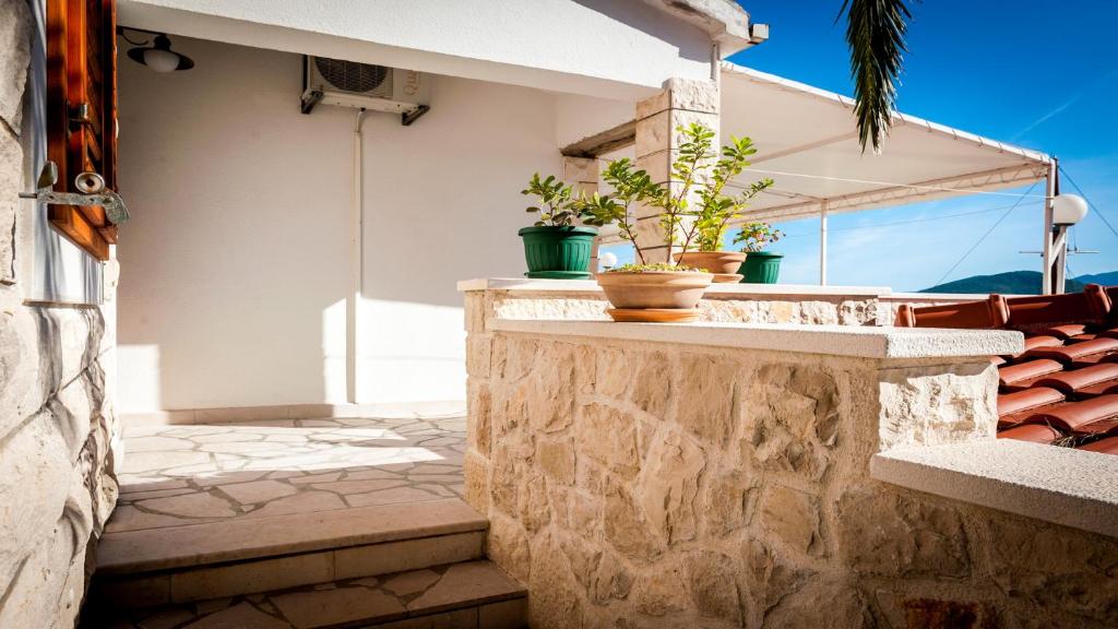 Balkón alebo terasa v ubytovaní Holiday Home Gluscevic