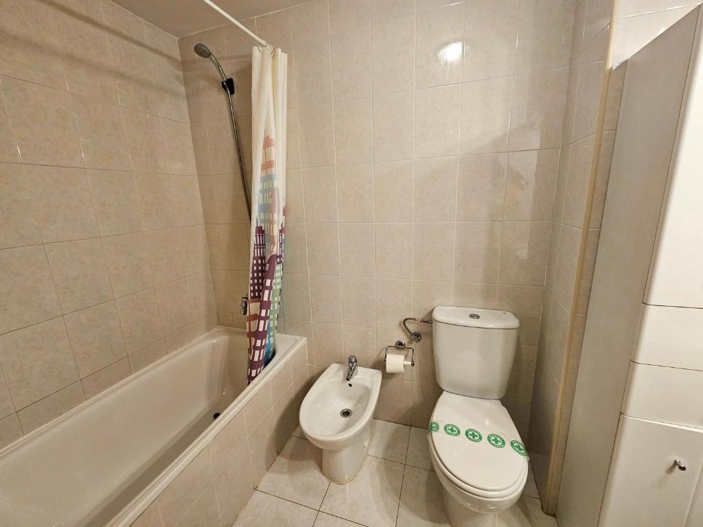 Koupelna v ubytování Apartamentos 3000 Formigal