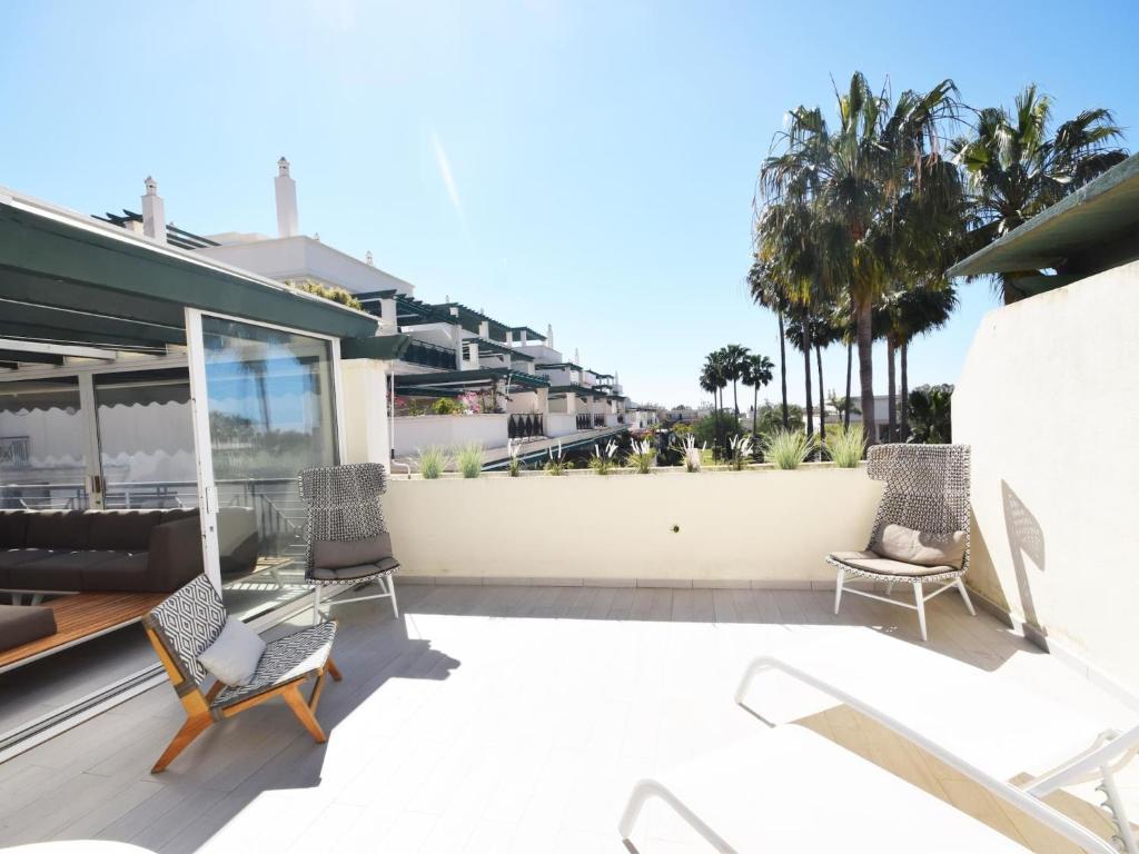 Balkón alebo terasa v ubytovaní Locrimar V B3 Moderno Apartamento Orientado al Sur