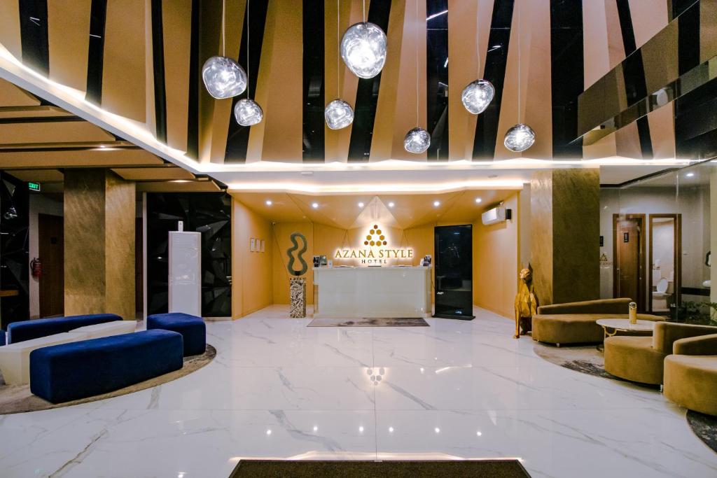 Posezení v ubytování Azana Style Hotel Tulungagung