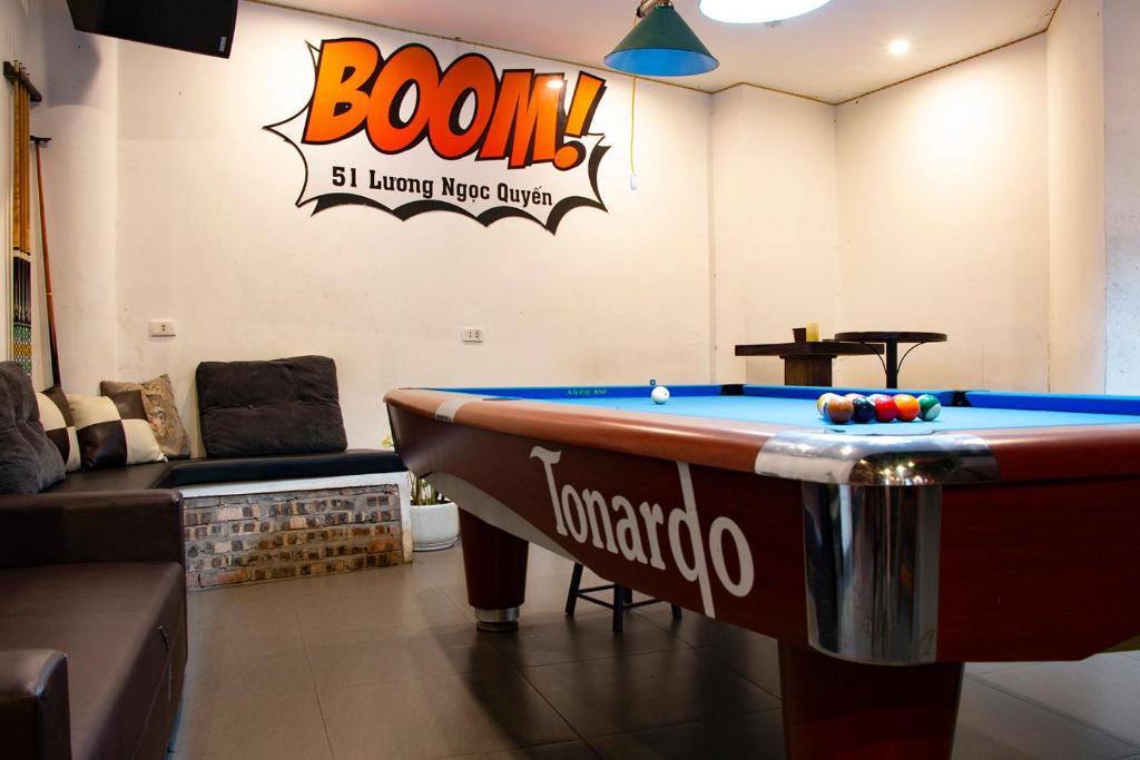 Herní místnost v ubytování HomeTown Cha Hotel