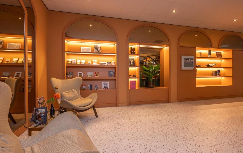 Posezení v ubytování Fletcher Boutique Hotel De Mallejan
