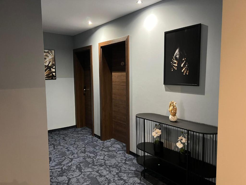 TV a/nebo společenská místnost v ubytování Hotel Yarus