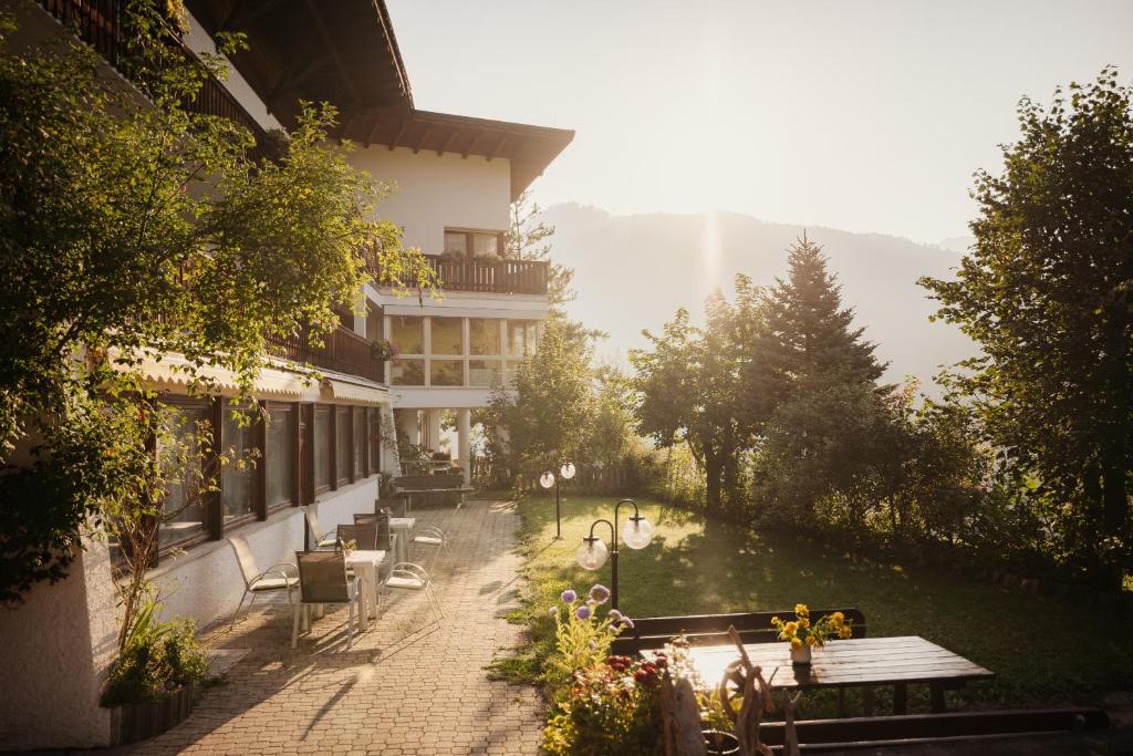 Zahrada ubytování Pension Torr