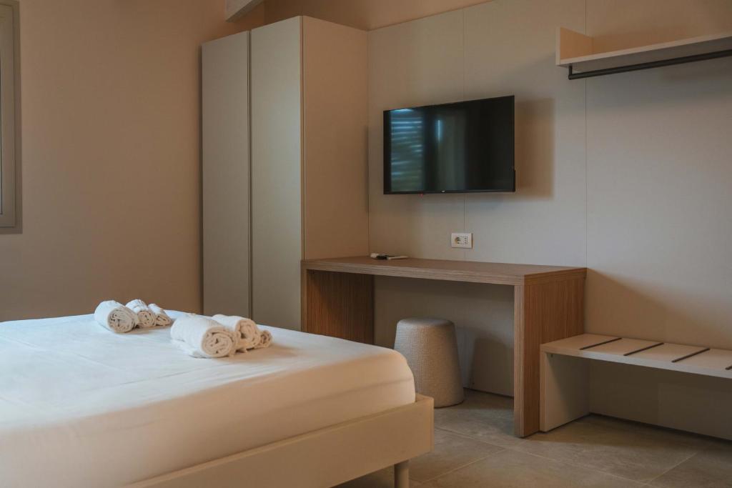 Postel nebo postele na pokoji v ubytování Villa Aris