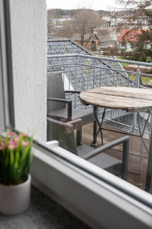 Balkón nebo terasa v ubytování Kragemann Hotel & Vinothek