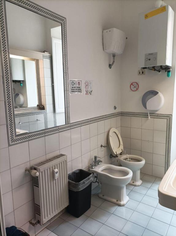 Koupelna v ubytování Minerva Rooms