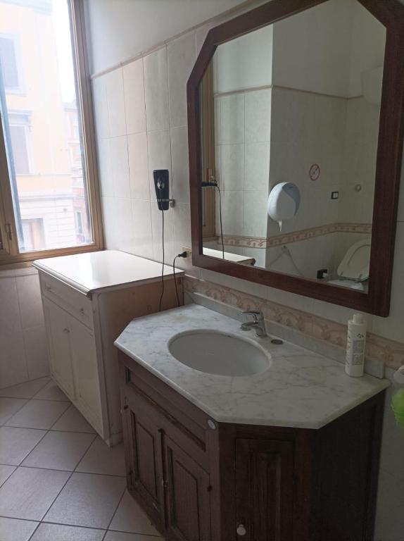 Koupelna v ubytování Minerva Rooms