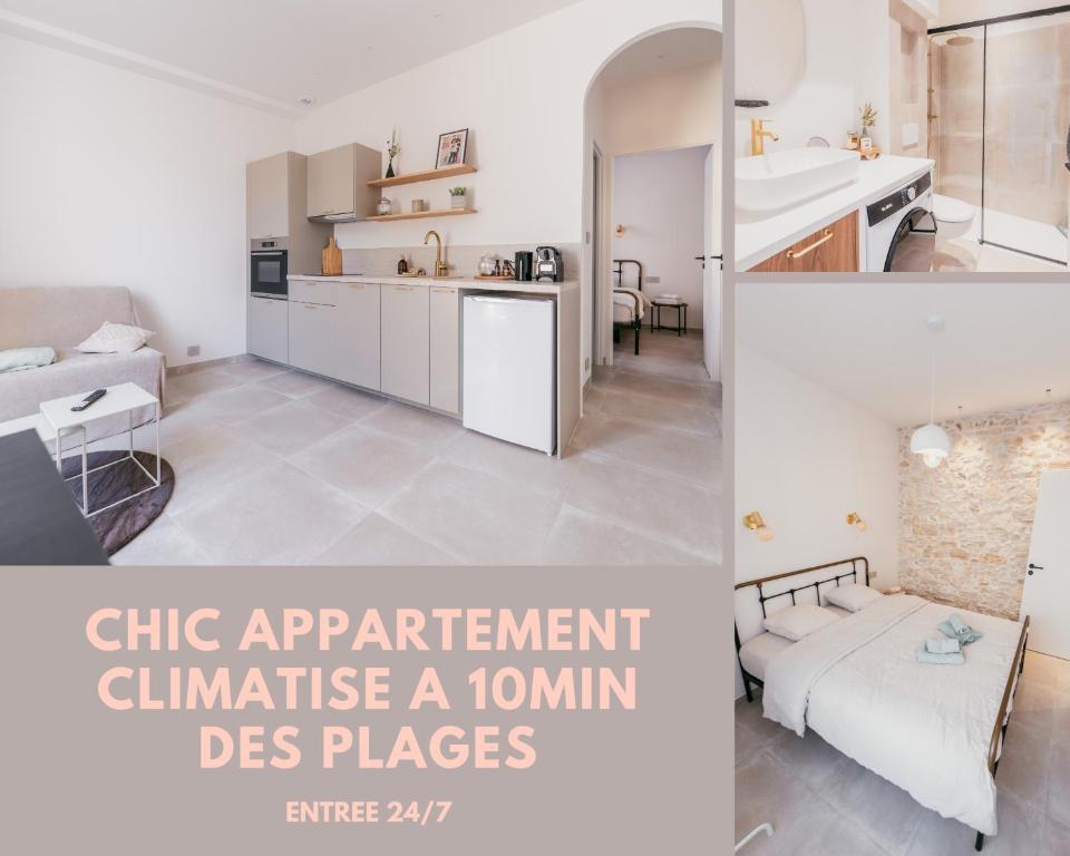 Chic T2 climatisé proche plages - Housity