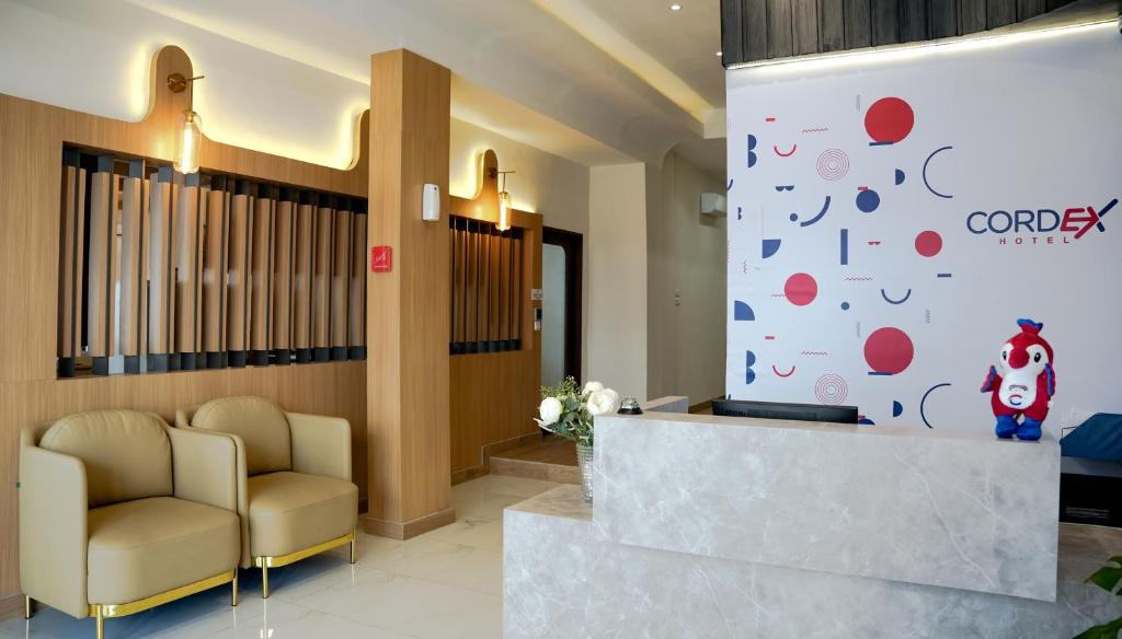 Posezení v ubytování Cordex Hotel Marelan Medan