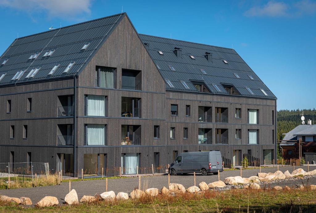 Budova, kde se apartmán nachází