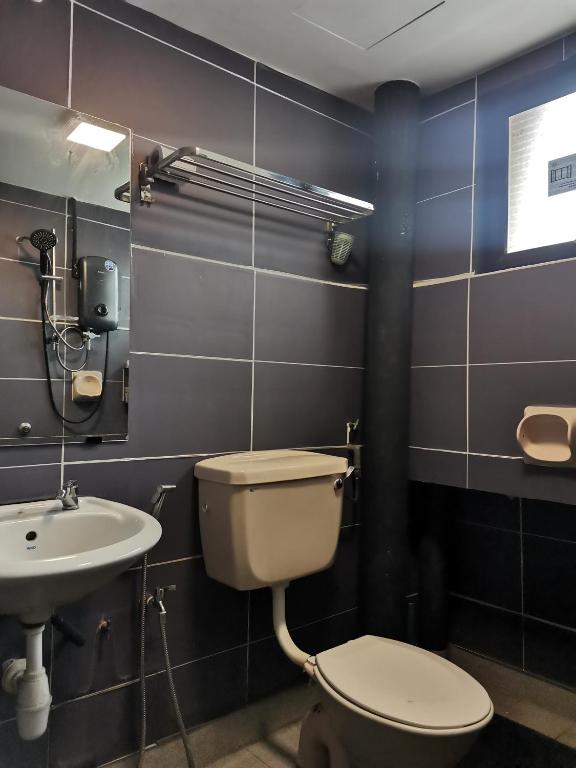 Koupelna v ubytování Sabai Sabai Guesthouse in Bayan Lepas