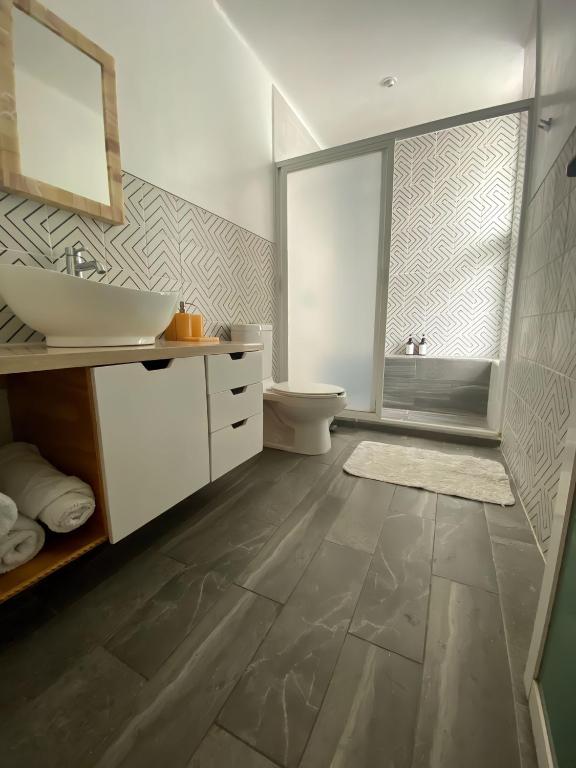 Koupelna v ubytování Casa Gem B&B