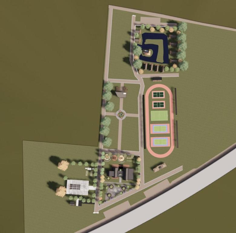 Půdorys ubytování Club Positano Fundo Dell'Angelo