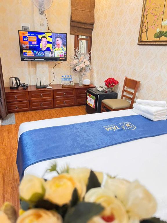 TV a/nebo společenská místnost v ubytování Tấm's House