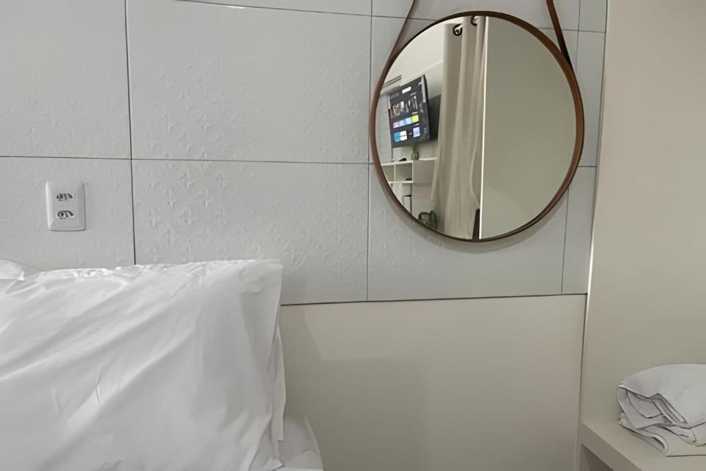 Postel nebo postele na pokoji v ubytování Apartamentos Vitória