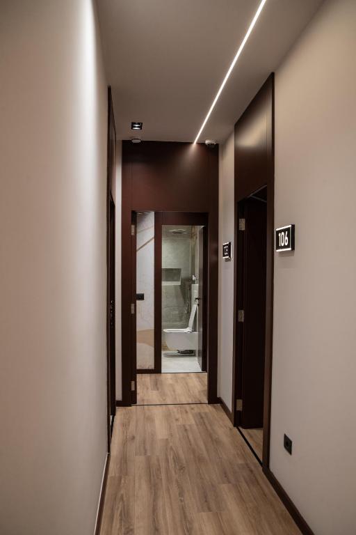 Koupelna v ubytování Dial Hotel