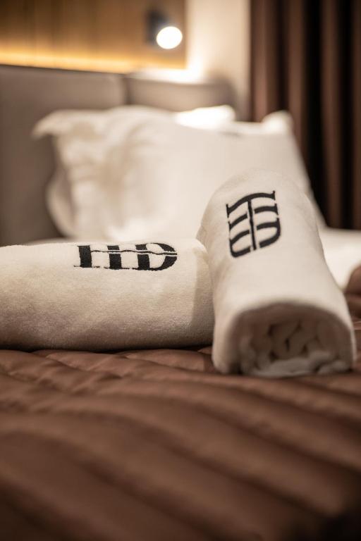 Postel nebo postele na pokoji v ubytování Dial Hotel